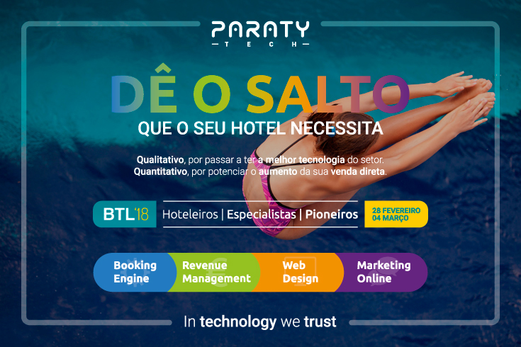 Paraty Tech Portugal na BTL 2018 – Paraty On Tour, meet us on BTL 2018