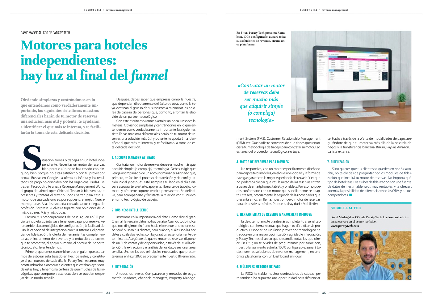 Motores para hoteles independientes: hay luz al final del “funnel”