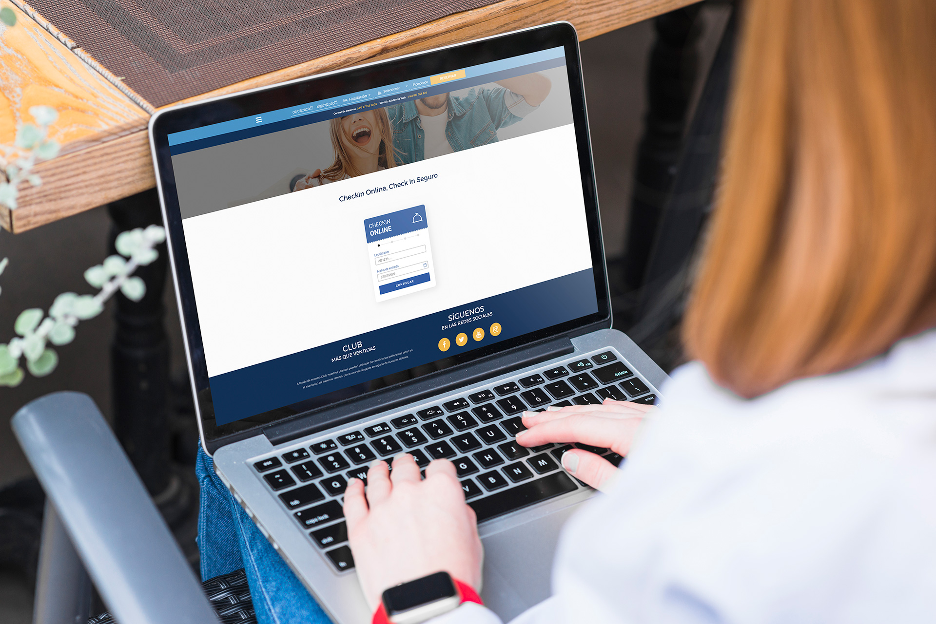 Lanzamos nuestro propio sistema de Check In Online